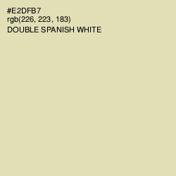 #E2DFB7 - Double Spanish White Color Image